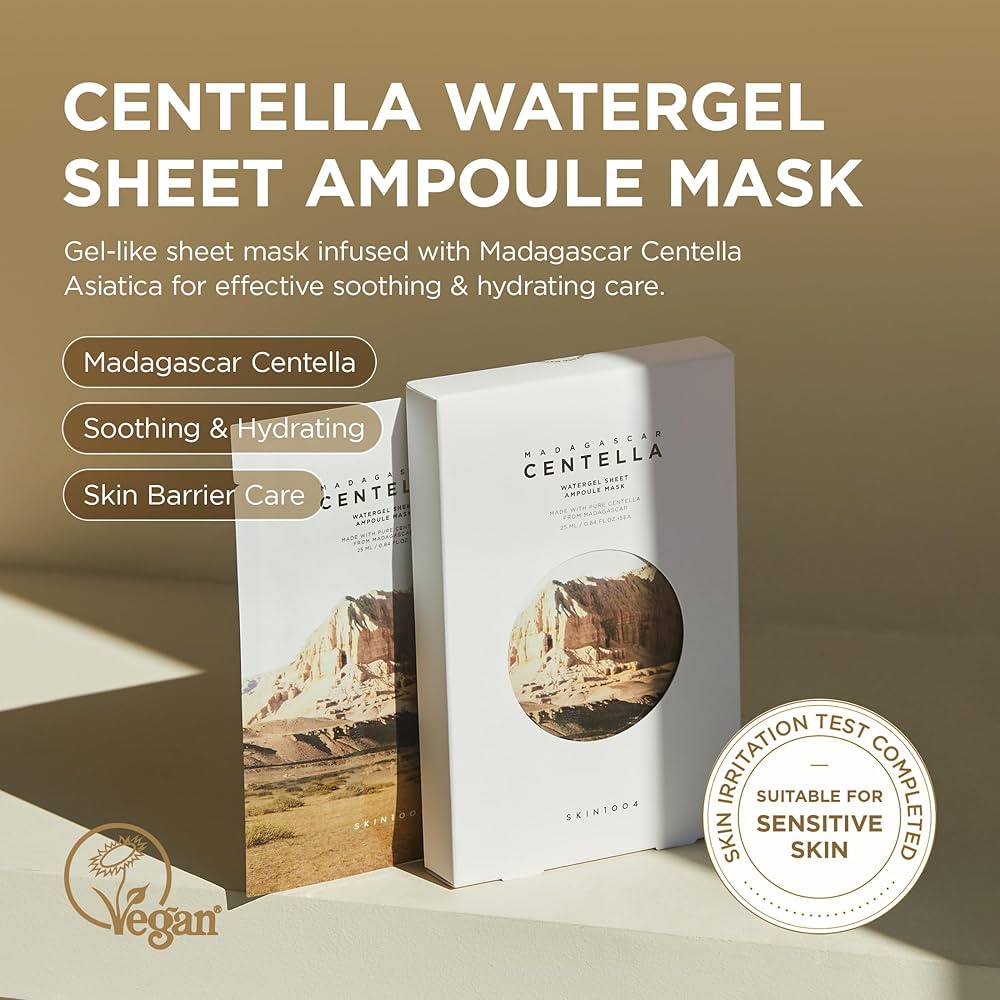 centella watergel sheet ampoule mask