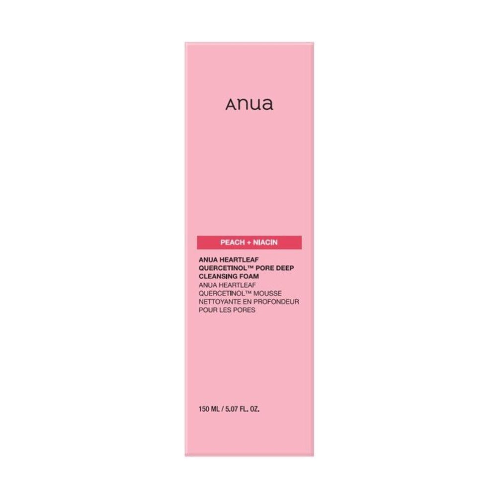 The Anua Peach Niacin Spread Cleansing Foam