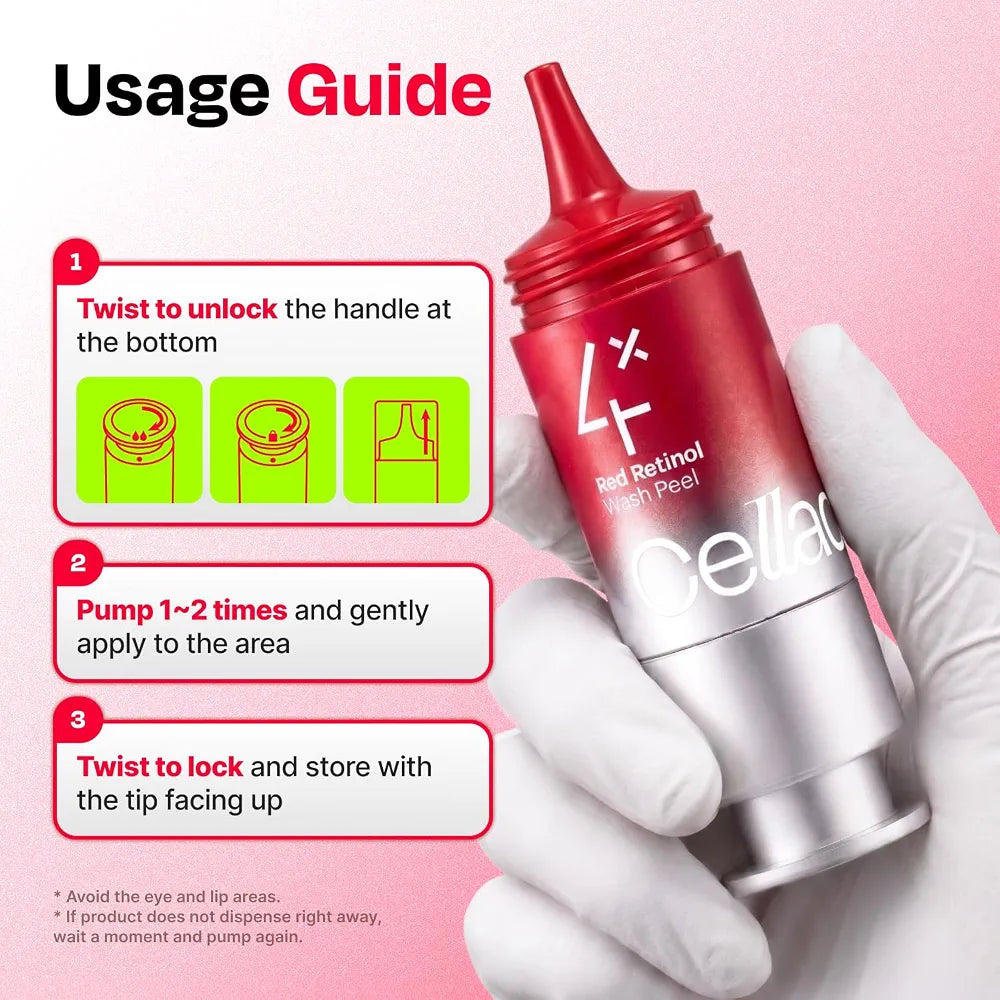 Celladix Red Retinol Wash Peel