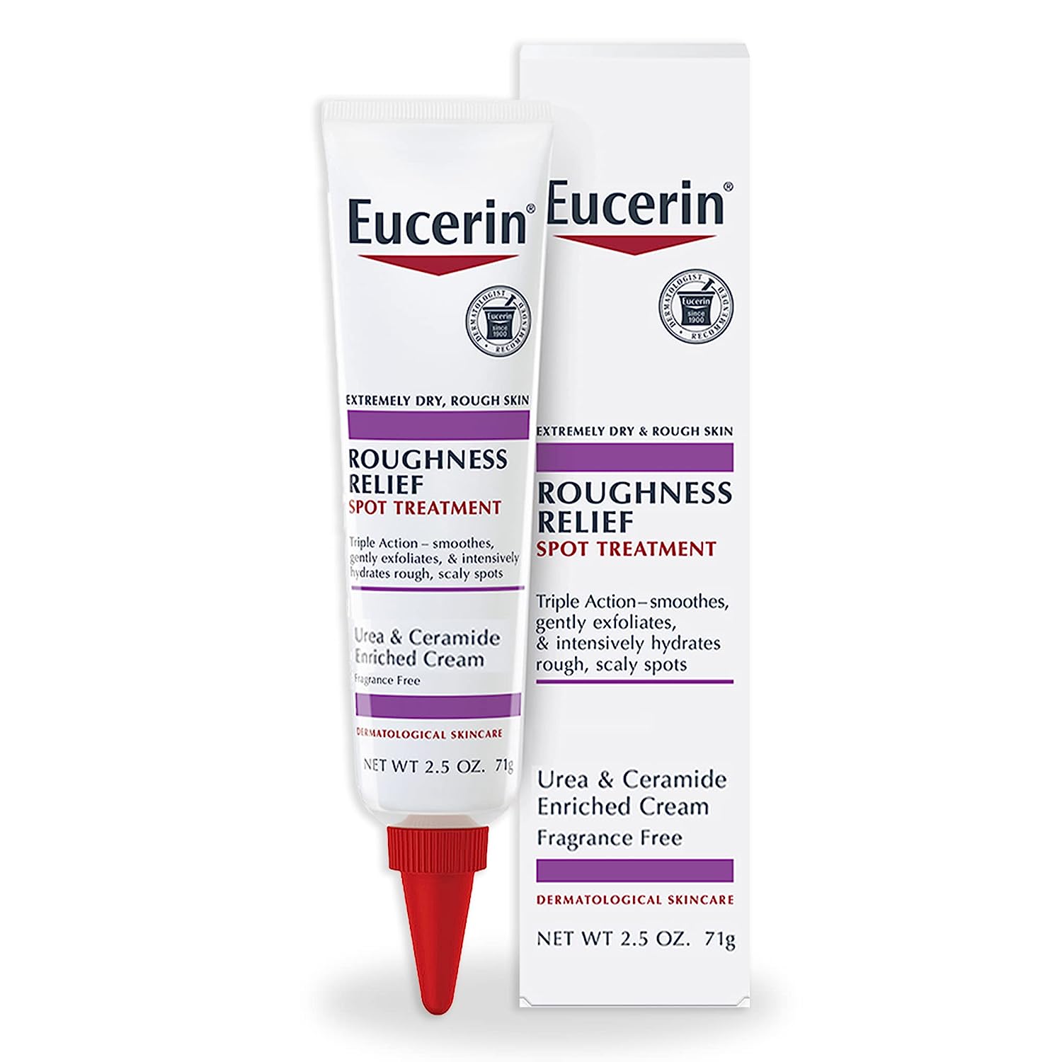Eucerin Roughness Relief Spot Treatment, Body Moisturizer for Dry Skin