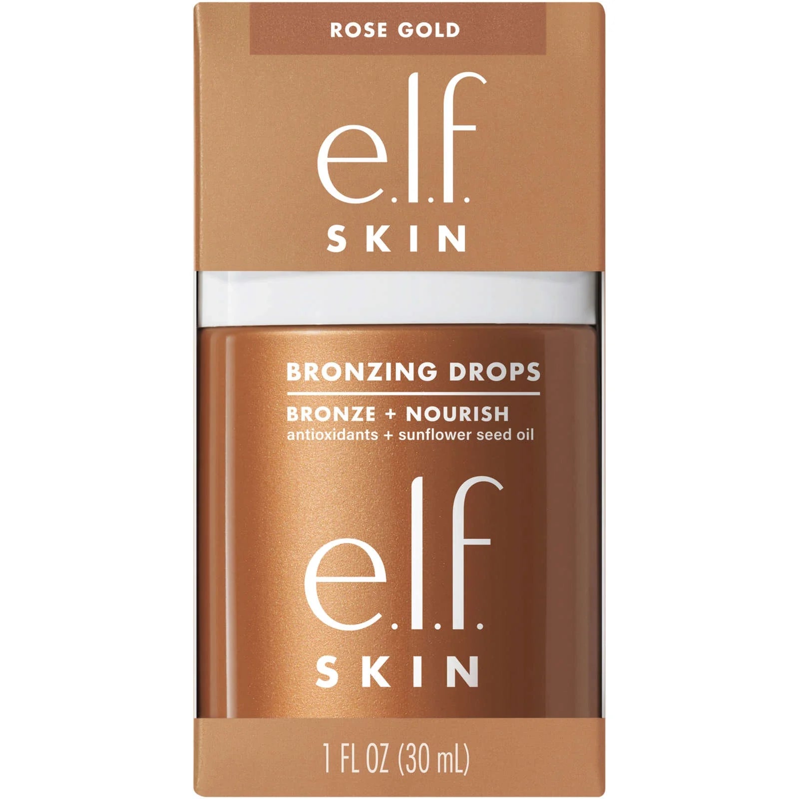 E.L.F SKIN Bronzing Drops Pure Gold
