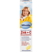 Mivolis Zinc + C Effervescent Tablets 20 pcs