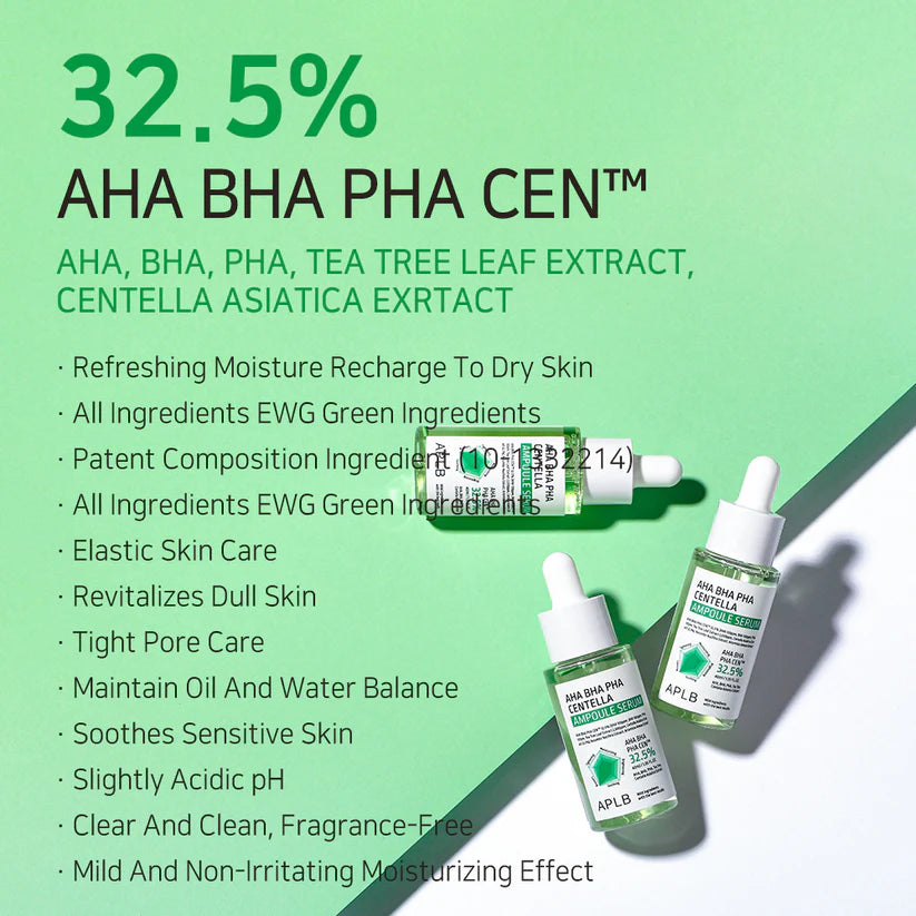 APLB AHA BHA PHA Centella Ampoule Serum