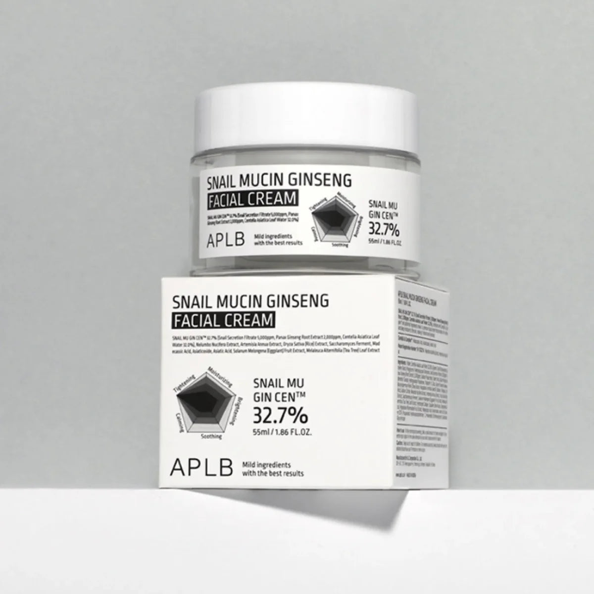 APLB Snail Mucin Ginseng Facial Cream