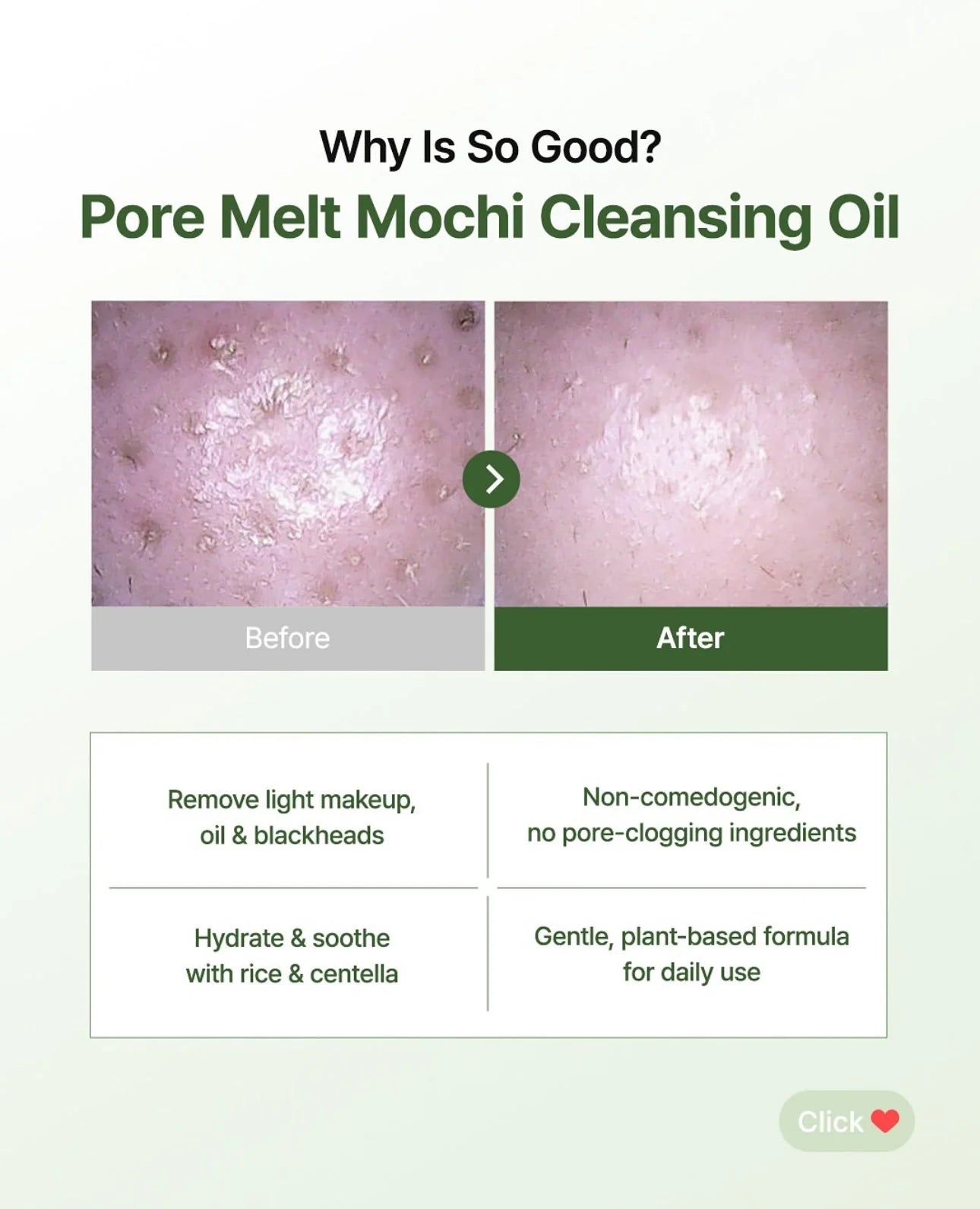 ARENCIA Pore Melt Mochi Cleansing Oil