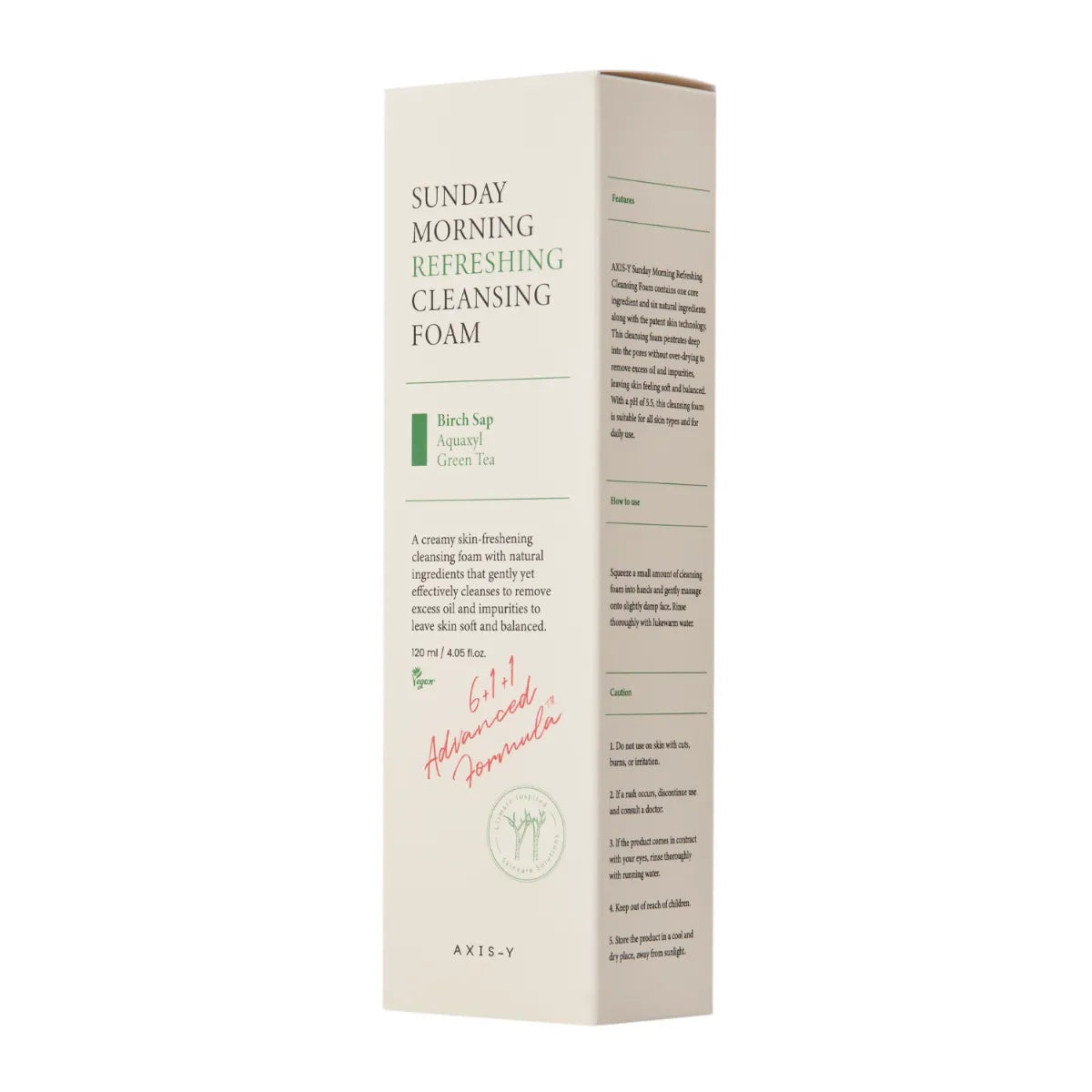 غسول رغوي منعش ومنظف من أكسيس-واي صنداي مورنينج