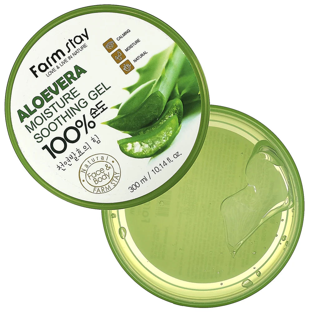 Farmstay Aloevera Moisture Soothing Gel