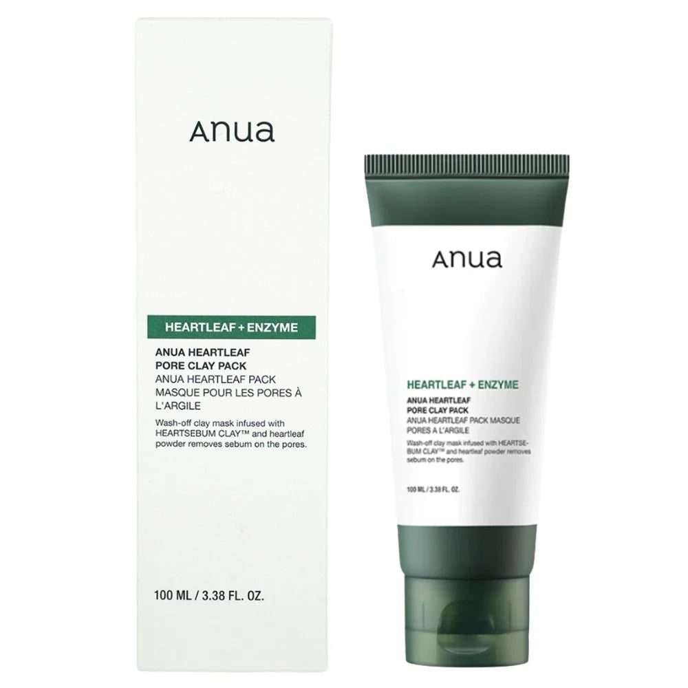 عبوة طين أنوا هارتيف المسامية (ورقة القلب + إنزيم) 