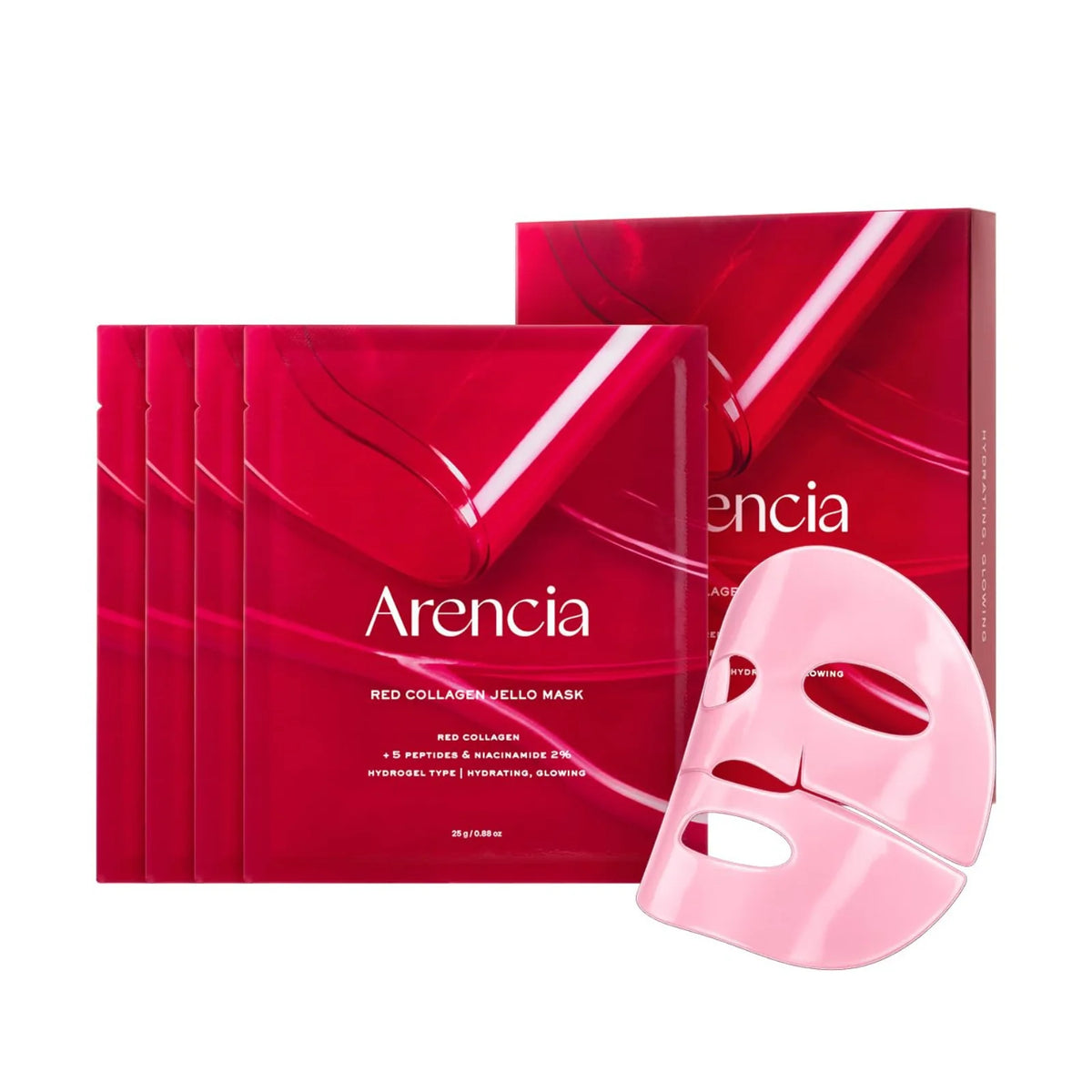 Arencia Red Collagen Jello Mask