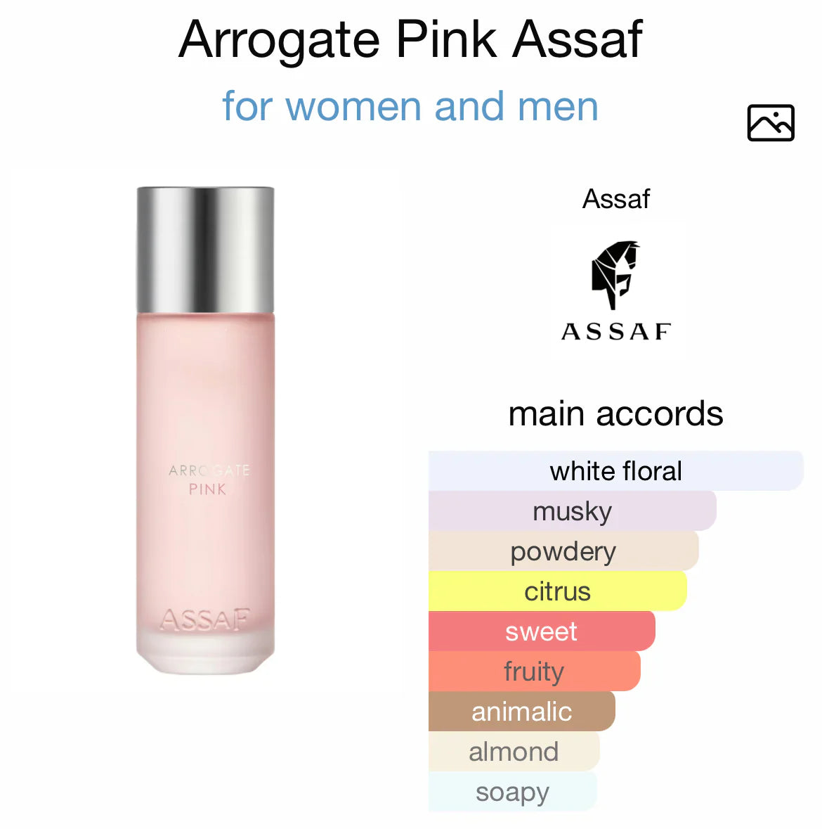 Arrogate Pink Perfume by Assaf
