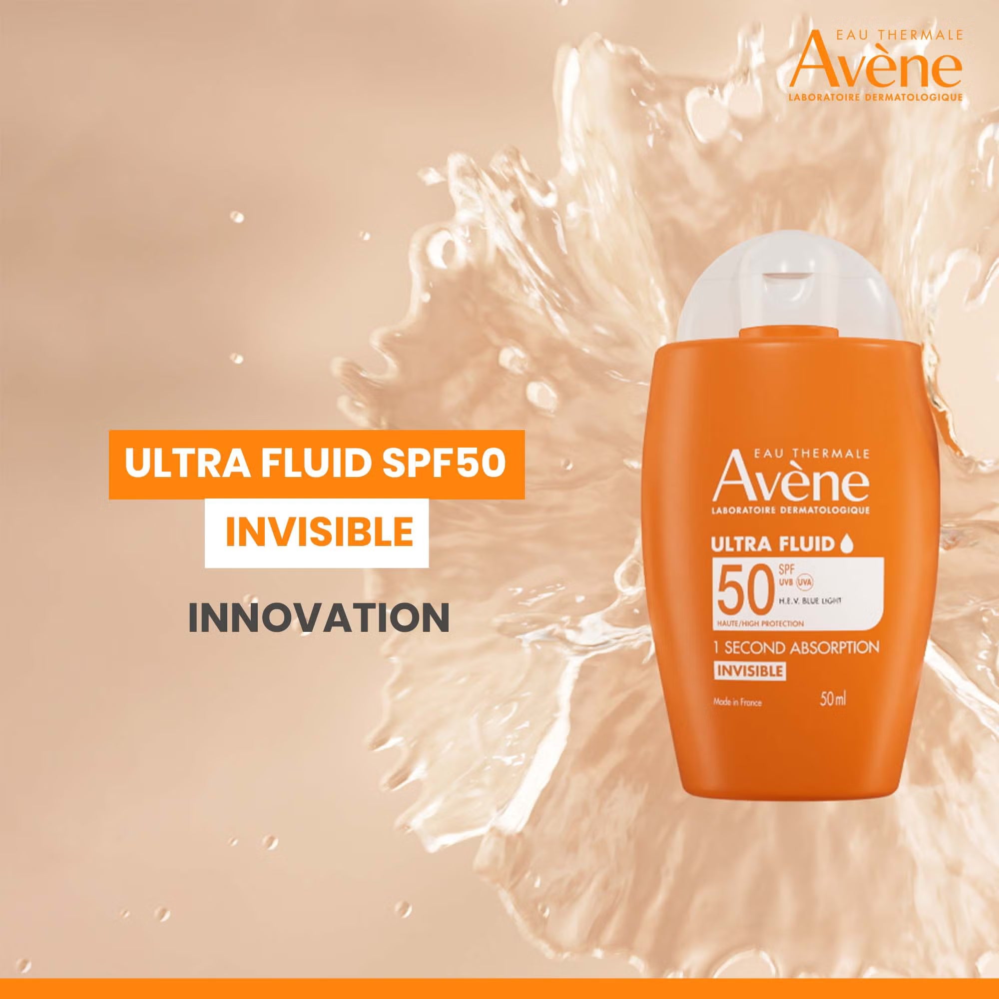Avène Ultra Fluid Invisible SPF50