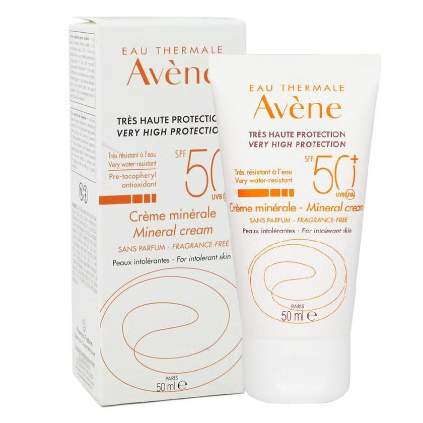 Avène Sun Very High Protection Mineral Cream SPF50+