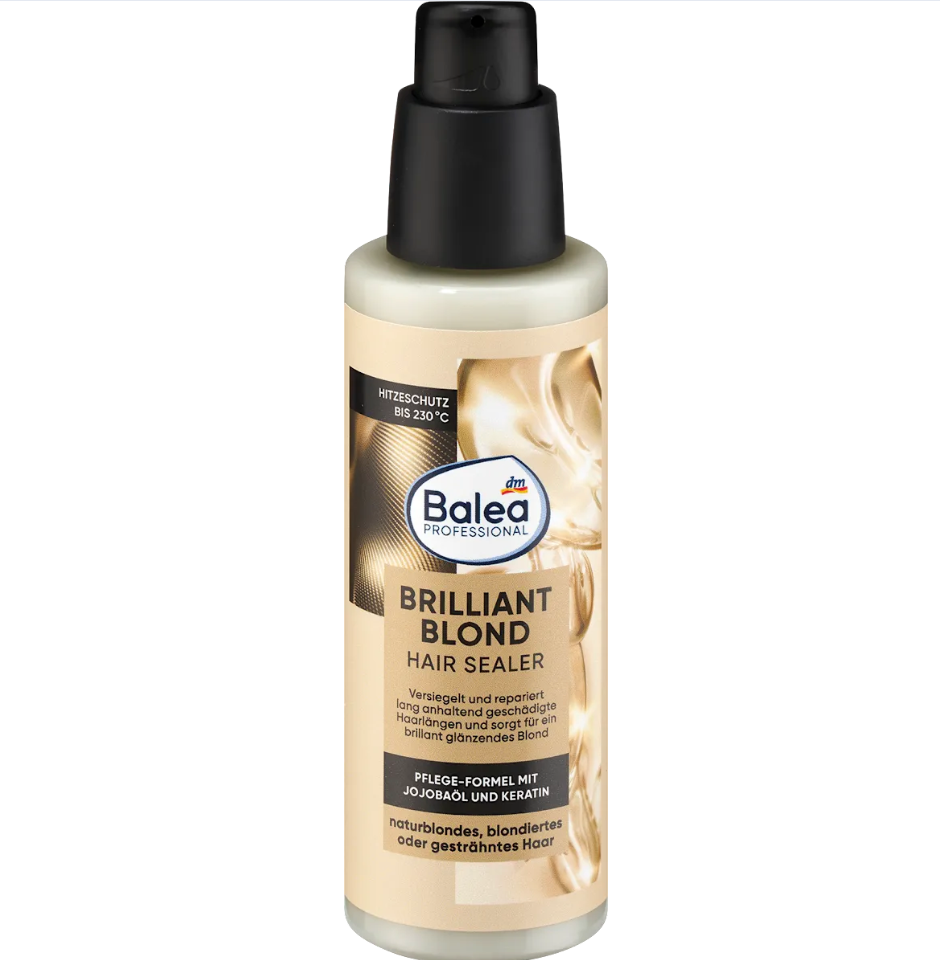 Balea Leave-In Serum Brilliant Blond Hair Sealer