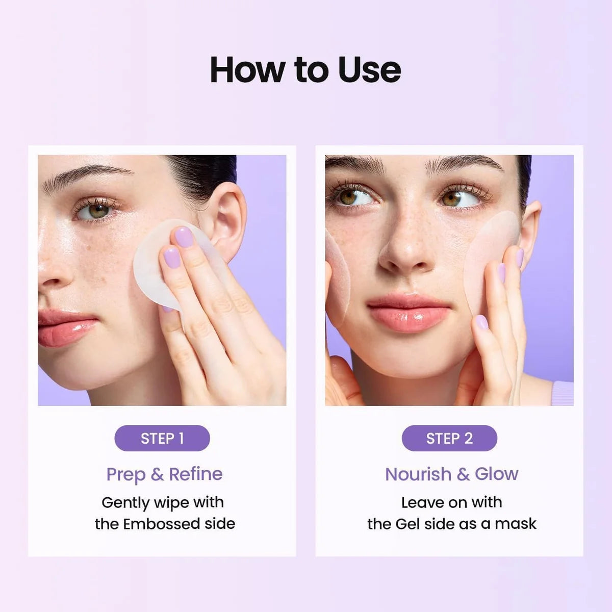 Biodance Caviar PDRN Dual Gel Toner Pads