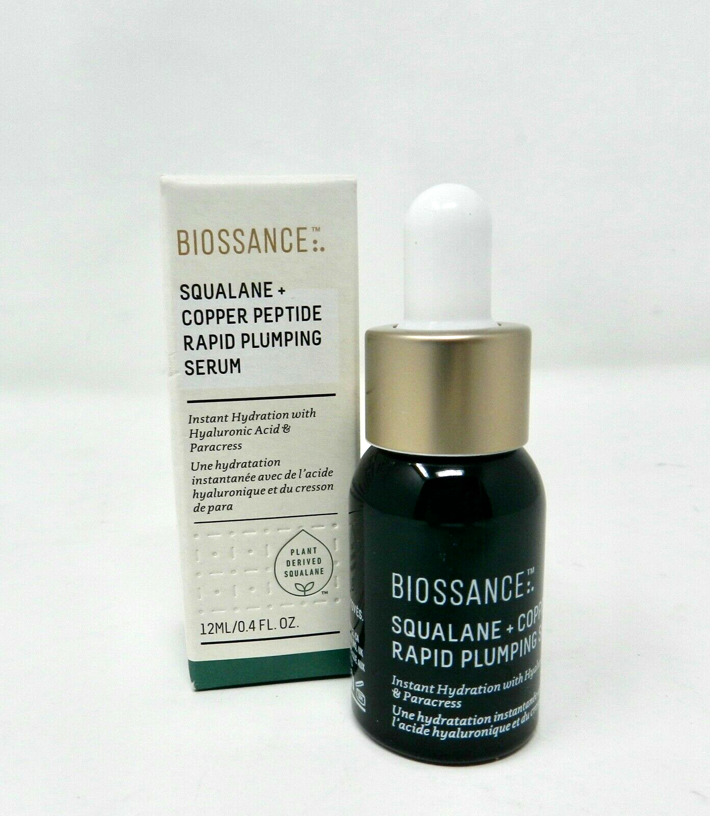 Biossance Squalane and Copper Peptide Rapid Plumping