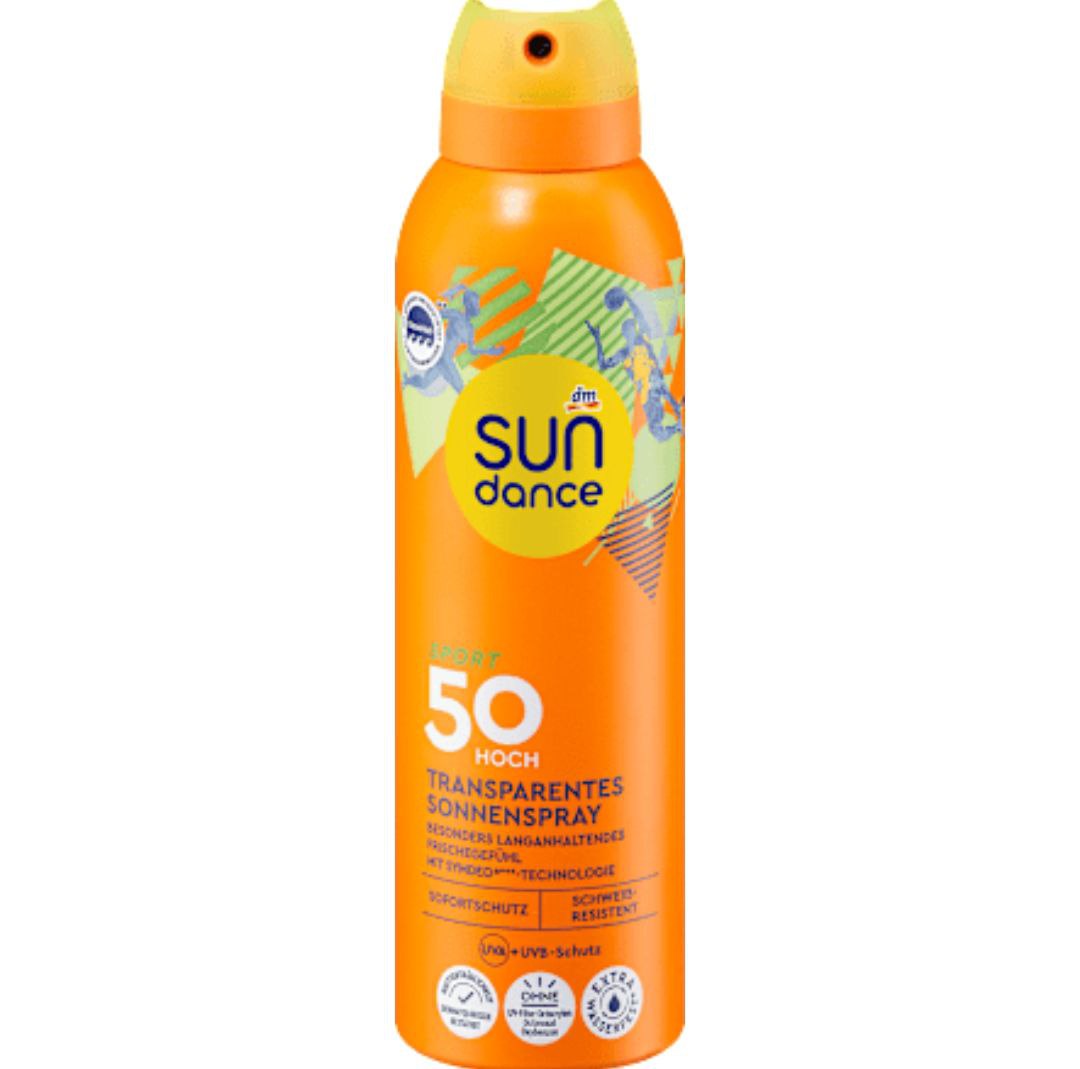 Sun Dance Sun Spray Sport Transparent SPF 50