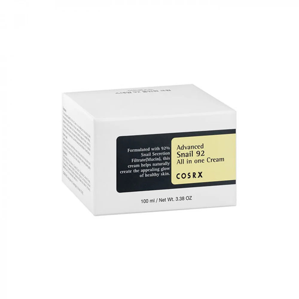 Cox Rx COSRX Advanced Snail 92 All in one Cream – Yasmine Beauty Bar