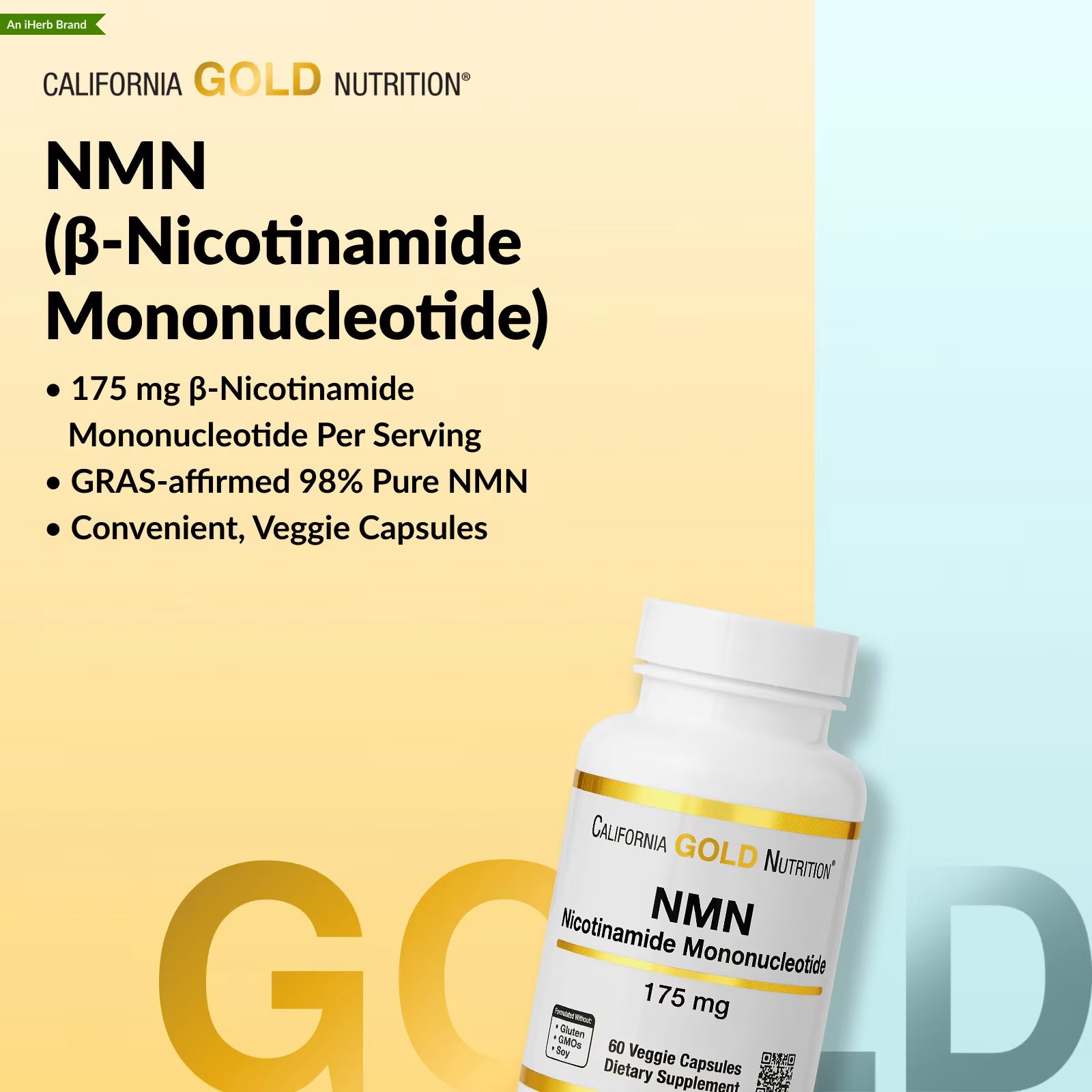 California Gold Nutrition NMN 175 mg