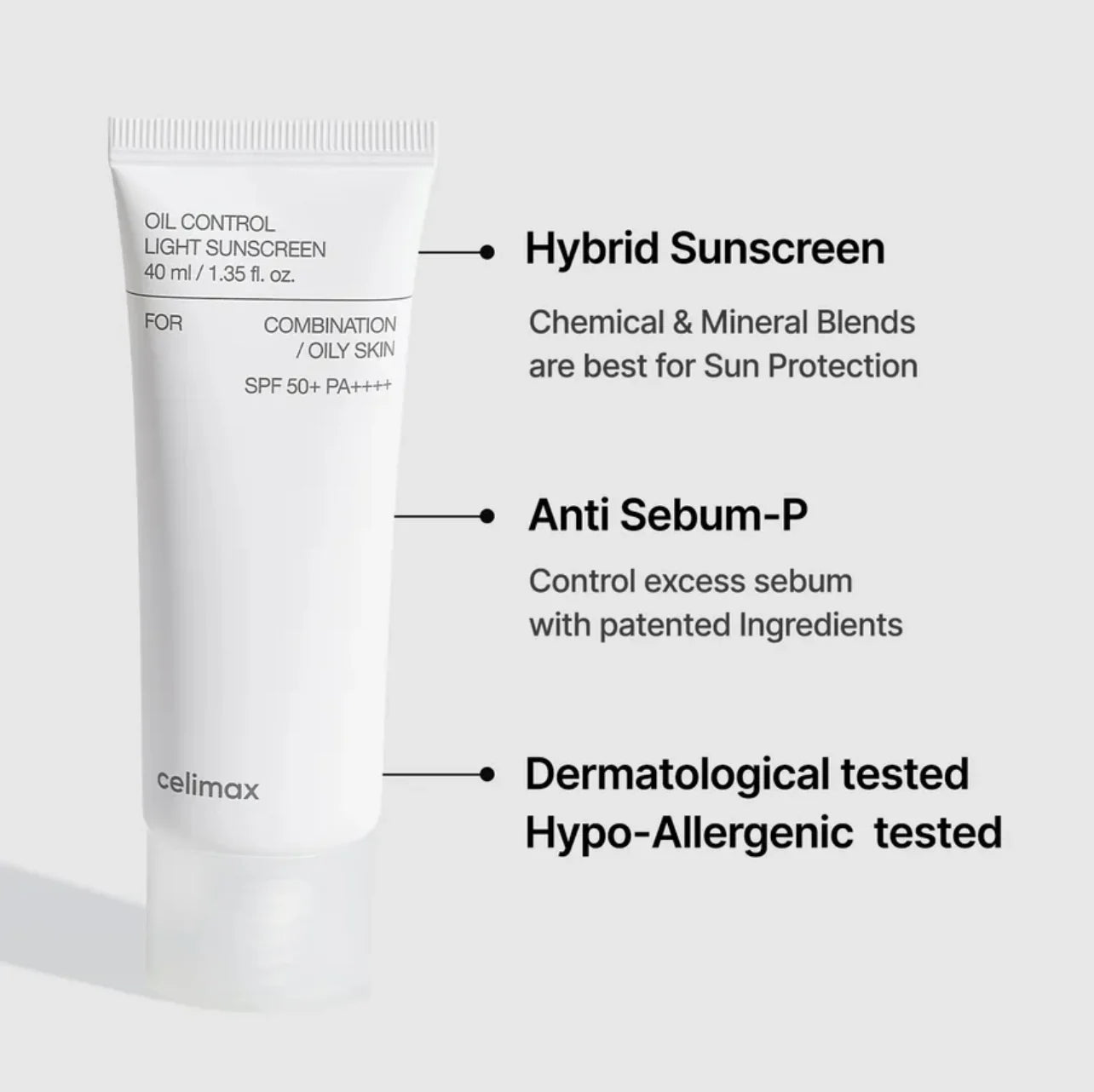 Celimax Oil Control Light Sunscreen