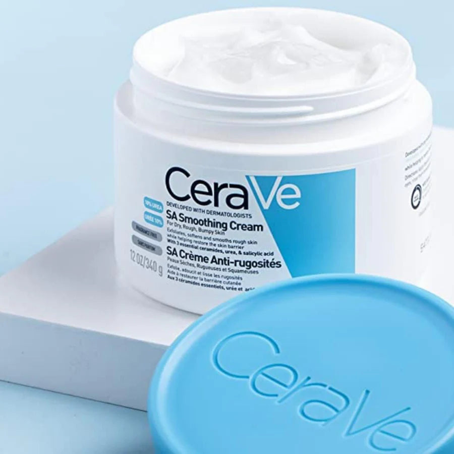 CeraVe SA Smoothing Cream with Salicylic Acid for Dry, Rough & Bumpy Skin