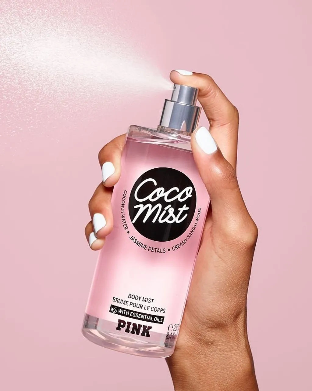 Victoria's Secret PINK Coco Mist Body Mist With Essential Oils