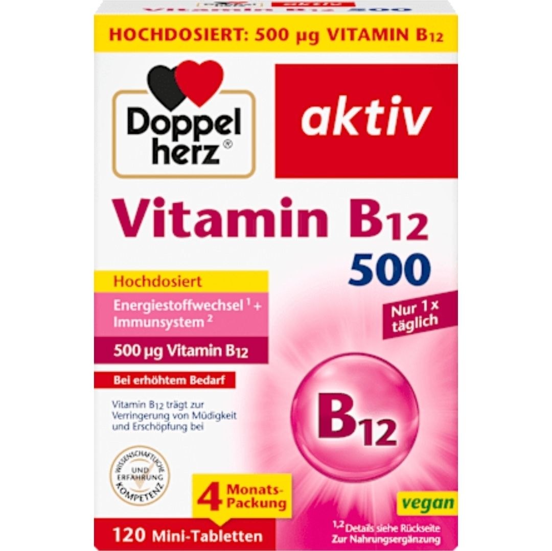 Doppelherz Vitamin B12 500 - 30Tablets