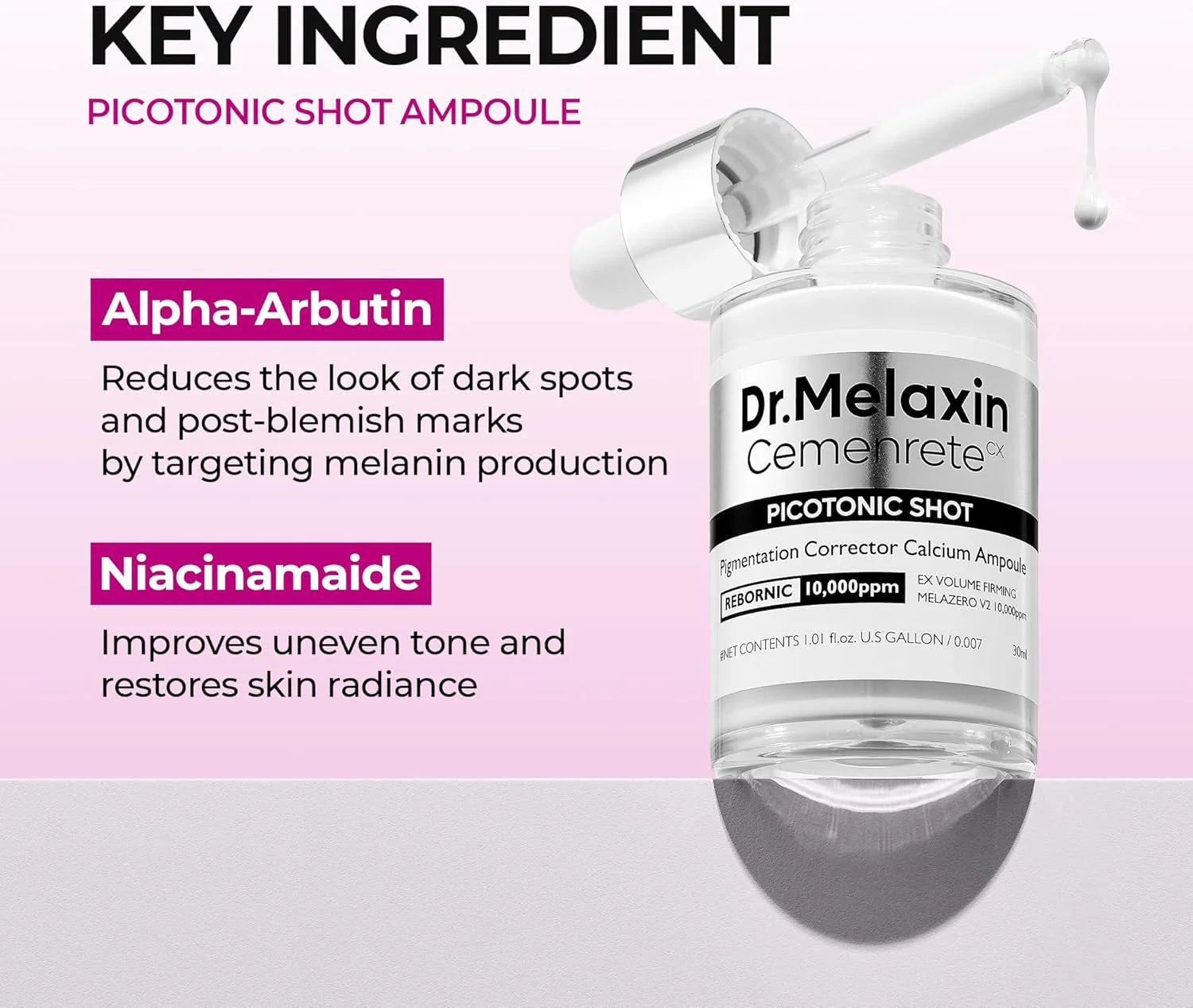 Dr.Melaxin Cemenrete Picotonic Shot Pigmentation Serum