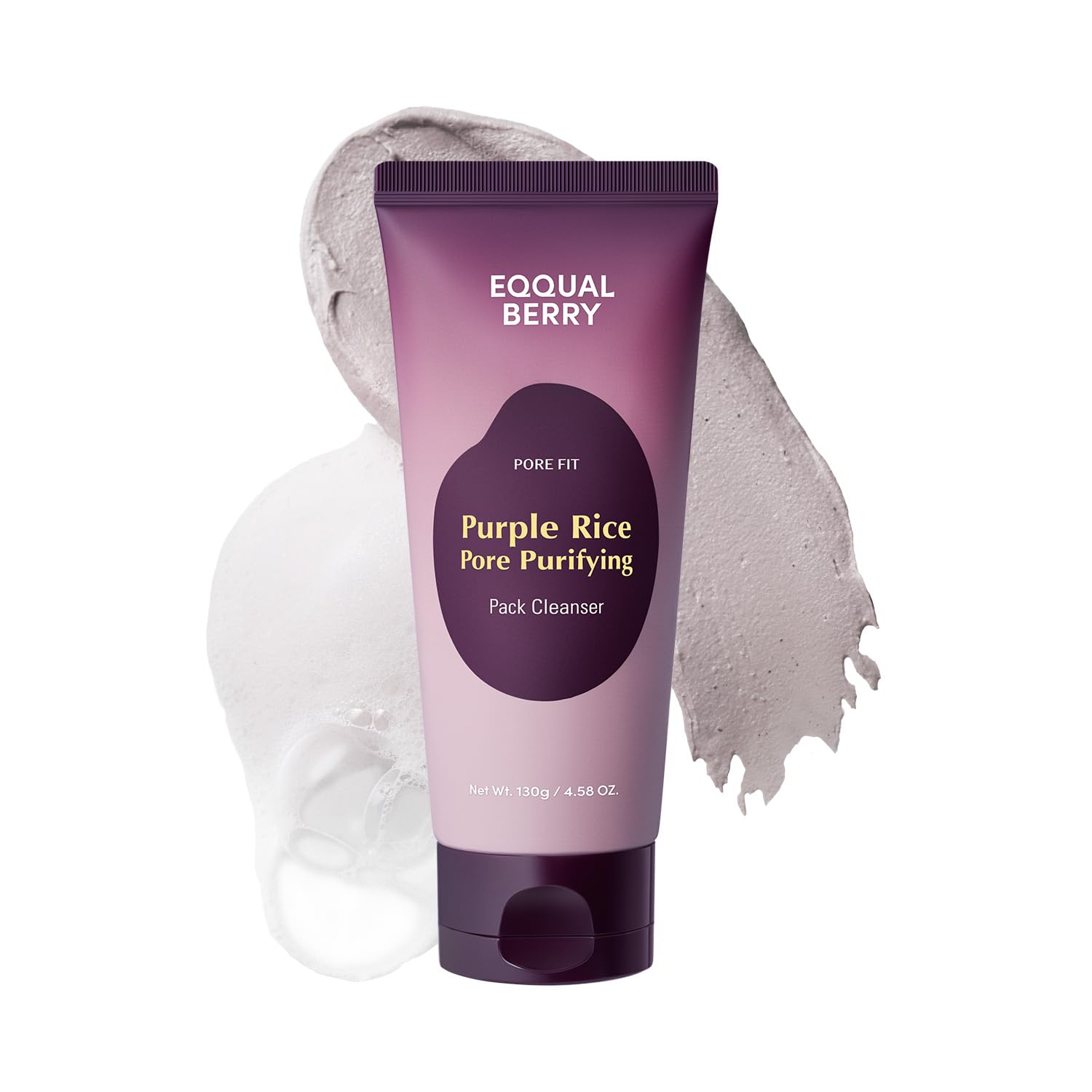 EQQUALBERRY Purple Rice Pore Purifying Pack Cleanser
