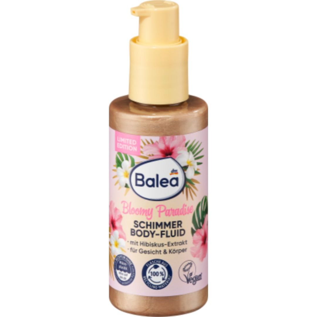 Balea Shimmer Body Fluid Bloomy Paradise