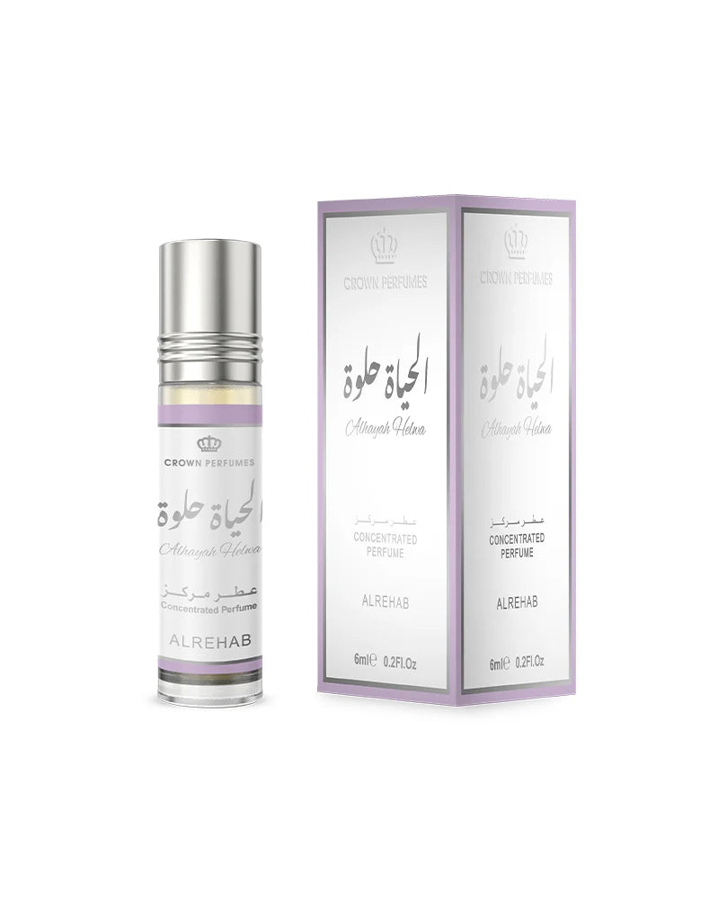 Alhayah Helwa For Women Fragrance oil By Alrehab Group