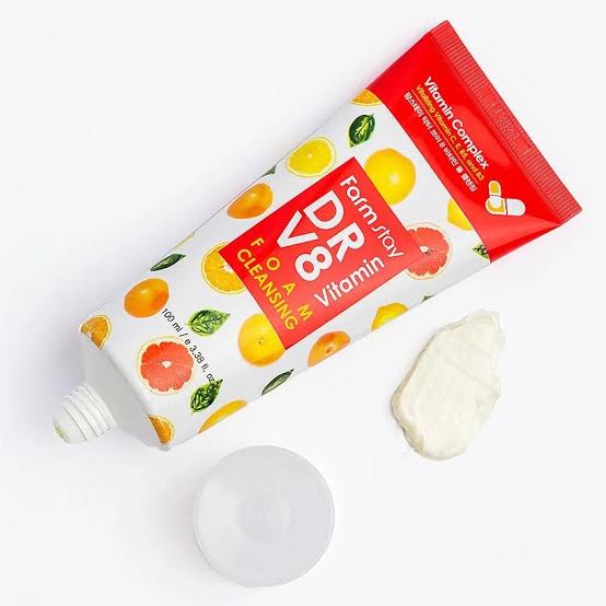 Farmstay Dr. V8 Vitamin Foam Cleansing
