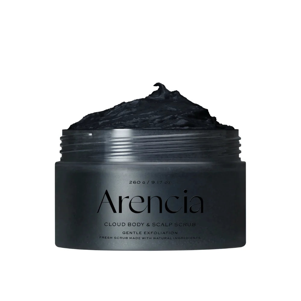 Arencia Fresh Cloud Body & Scalp Scrub Black Tea & Yuzu