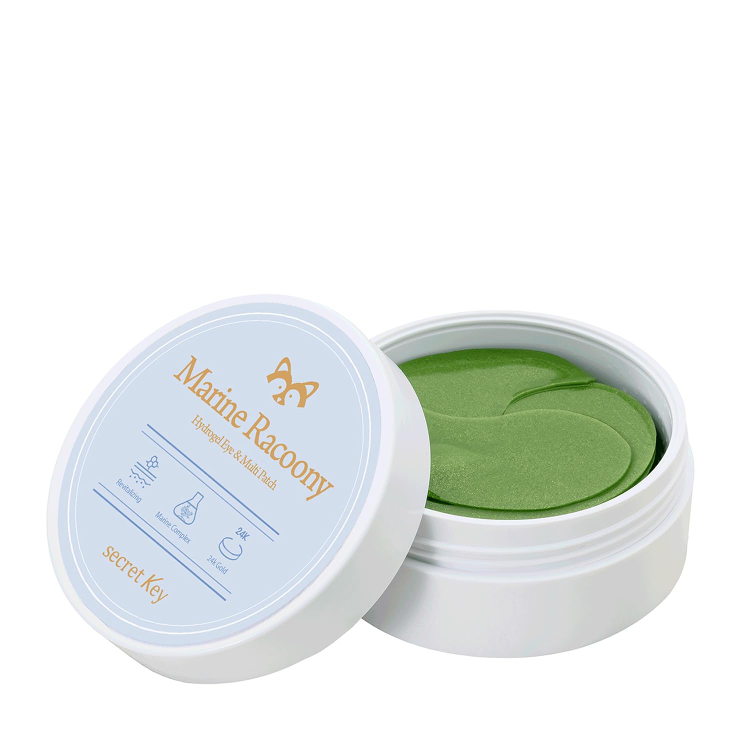 Secret Key Marine Racoony Hydrogel Eye & Multi Patch