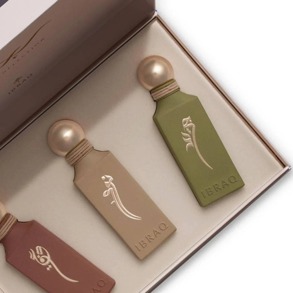 Ibrahim Al Qurashi Irth Collection Set of 3 Perfumes
