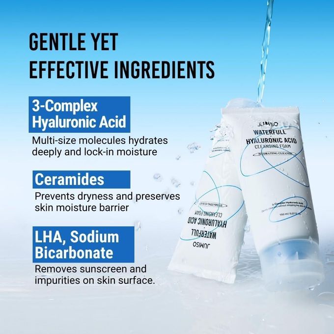 JUMISO Waterfull Hyaluronic Acid Cleansing Foam