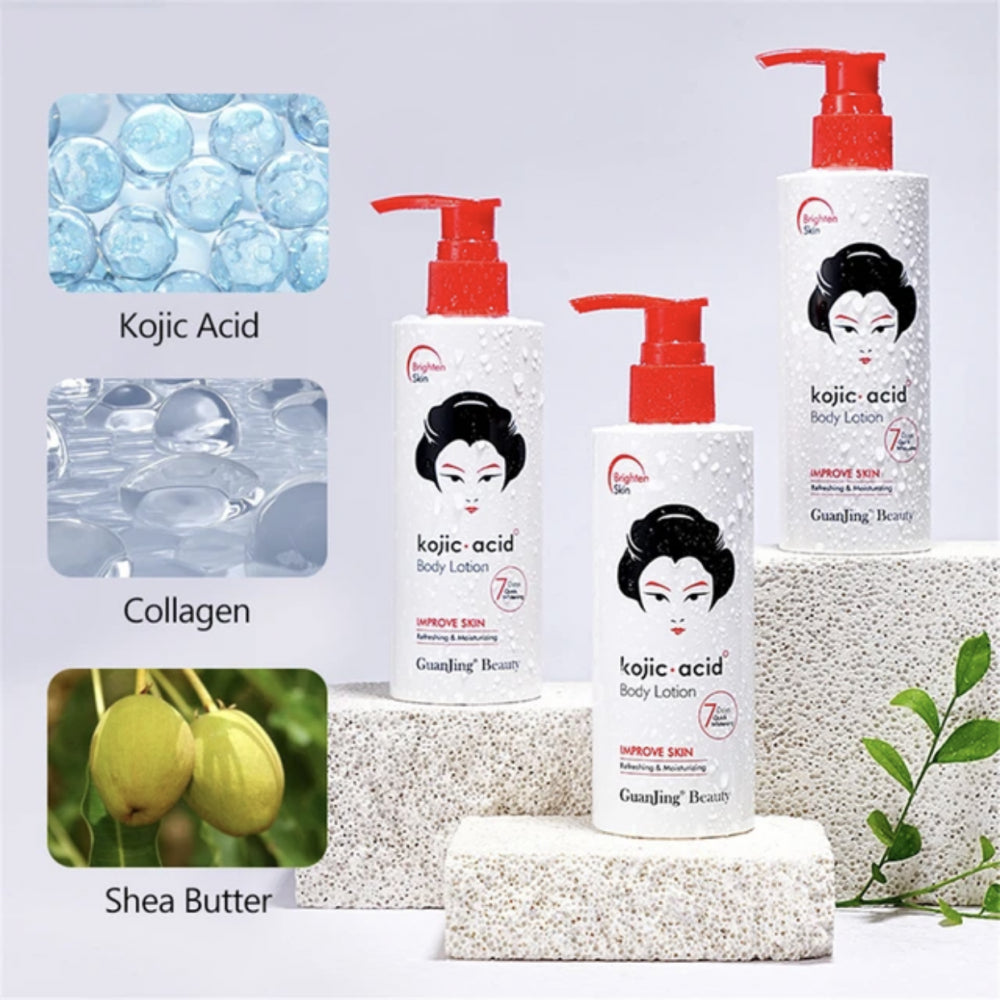 GuanJing Kojic Acid Brightening Body Lotion