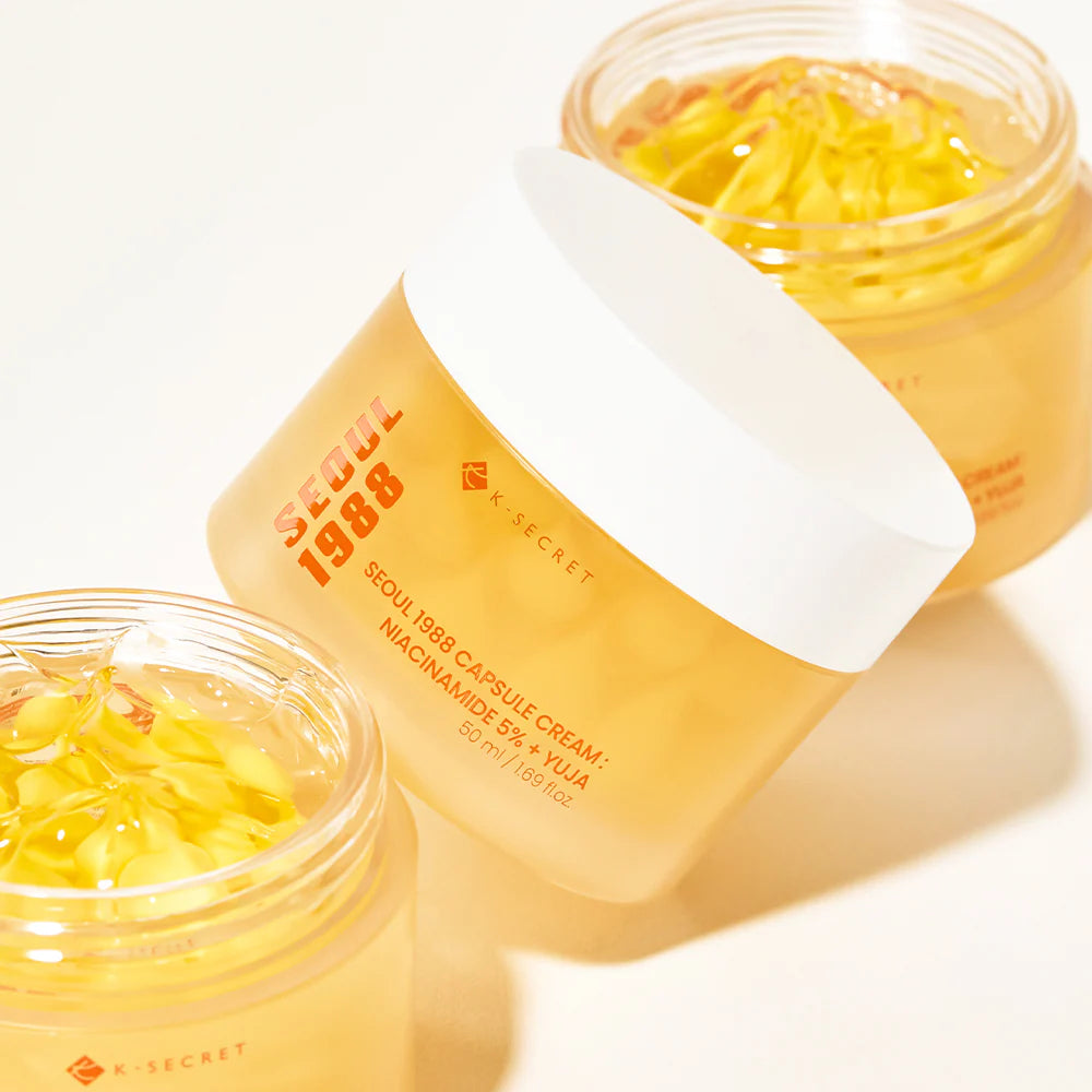 كريم كبسولات كي سيكريت سيول 1988: نياسيناميد 5% + يوجا