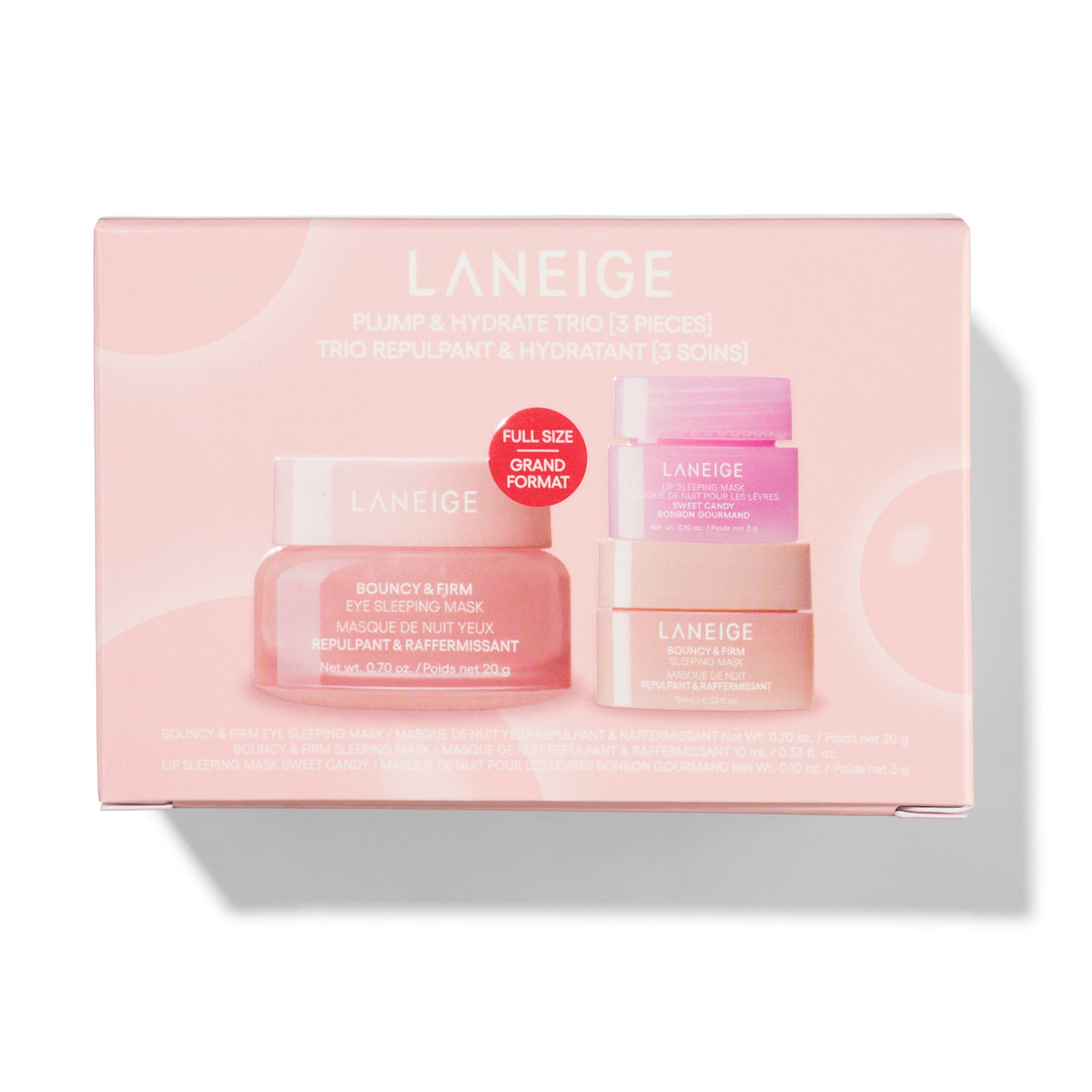 LANEIGE Plump & Hydrate trio set