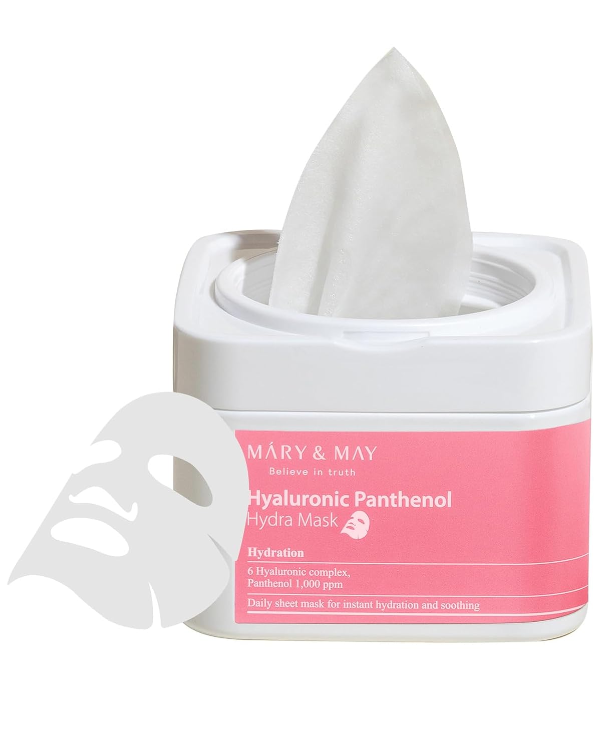 MARY & MAY Hyaluronic Panthenol Hydra Mask