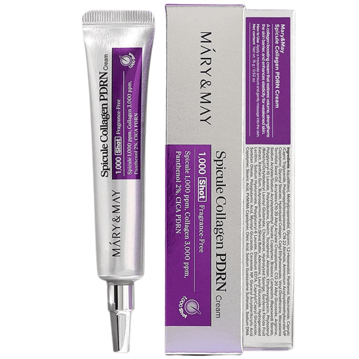 Mary&May Spicule Collagen PDRN Cream 1000 shot