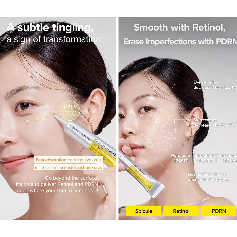 Mary & May Spicule Retinol PDRN 2000 Shot