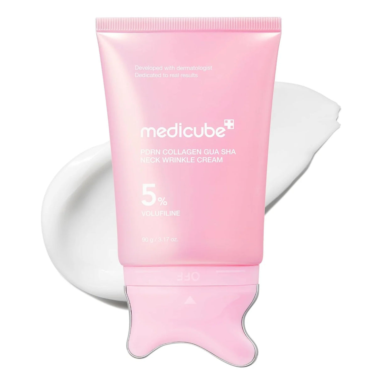 Medicube PDRN Collagen Gua Sha Neck Wrinkle Cream