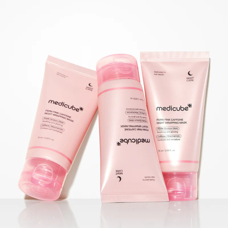 Medicube PDRN Pink Caffeine Night Wrapping Mask
