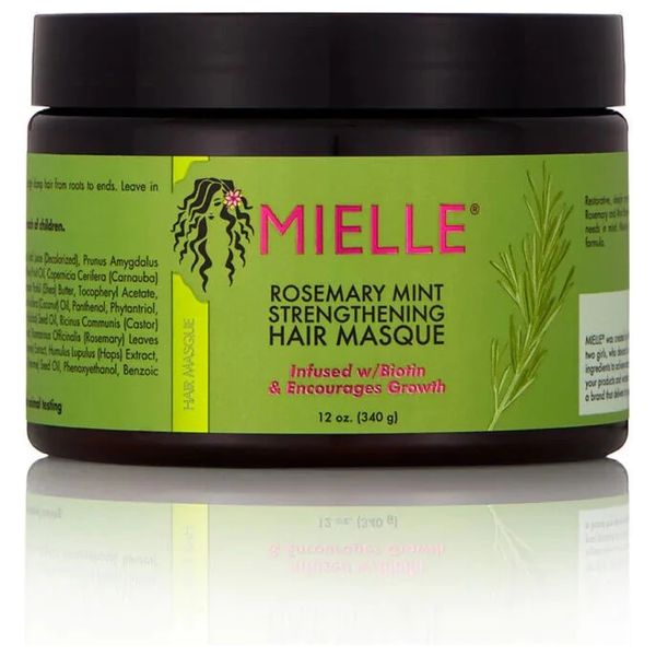 قناع الشعر المقوي بالروزماري والنعناع من مييل أورجانيكس