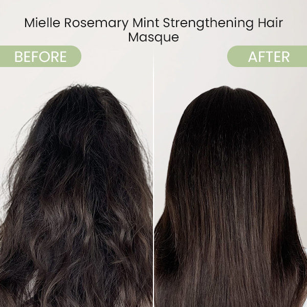 قناع الشعر المقوي بالروزماري والنعناع من مييل أورجانيكس