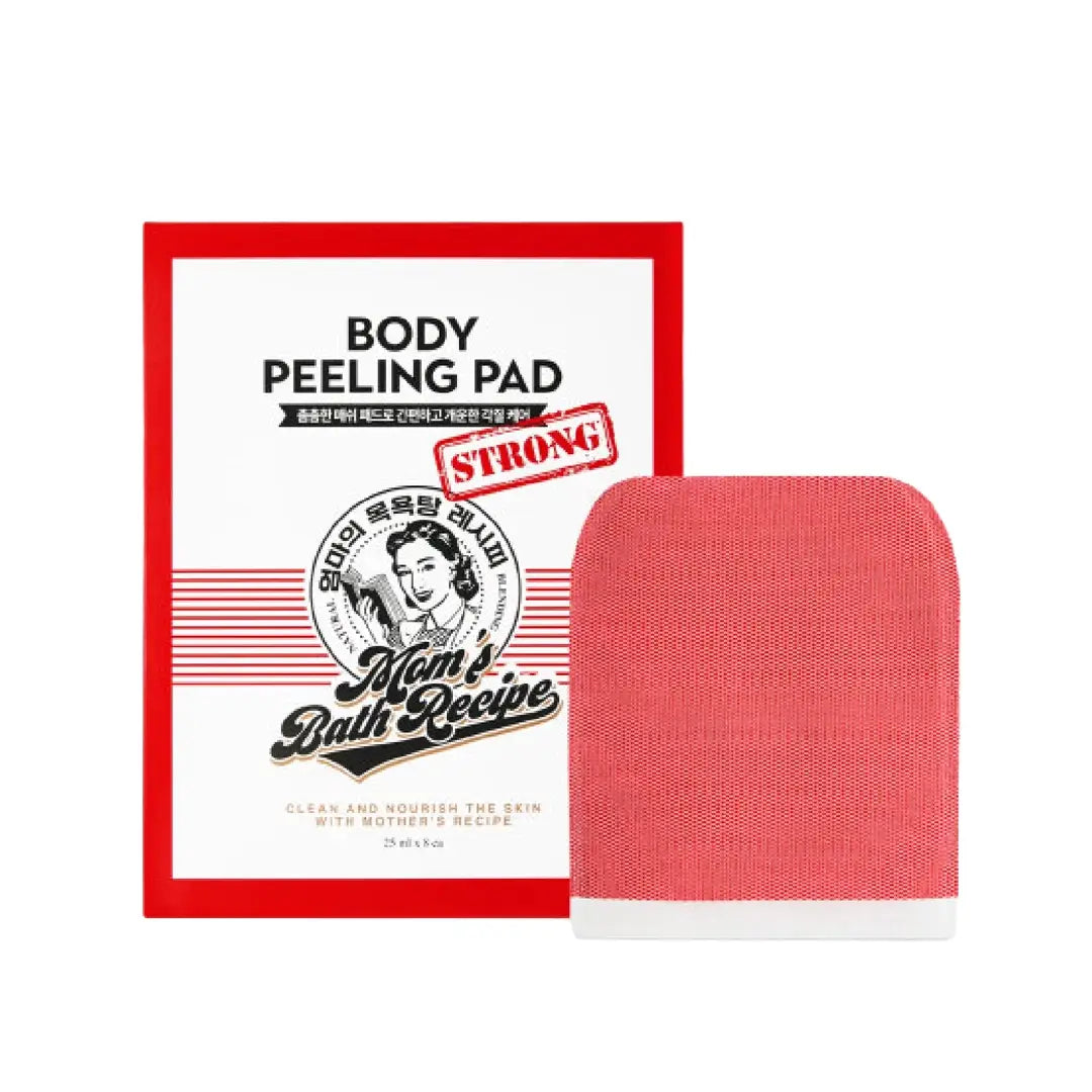 Mom's Bath Recipe Body Peeling Pad Strong