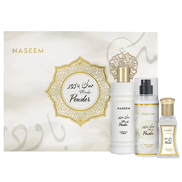 Musk Powder Non Alcoholic Gift Set By Naseem