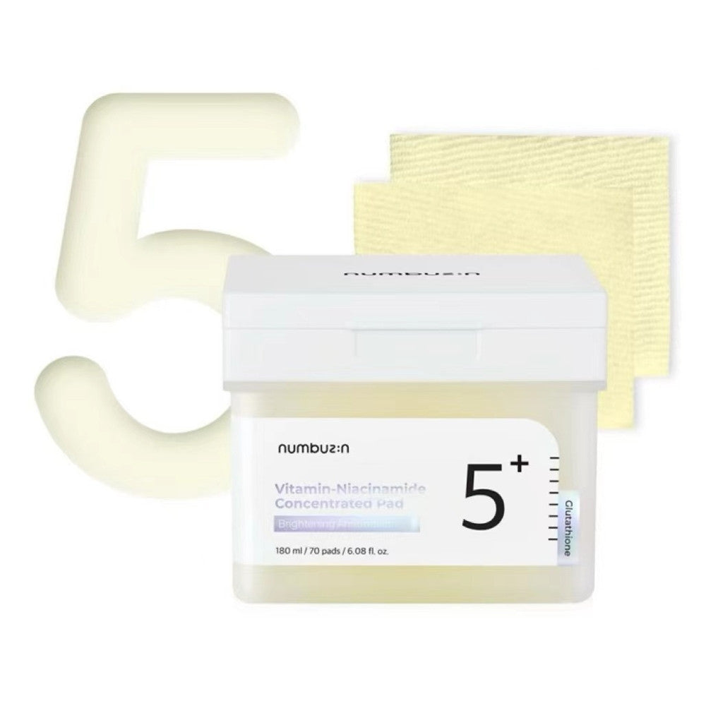 Numbuzin No. 5 Vitamin-Niacinamide Concentrated Pad (70 Pads)