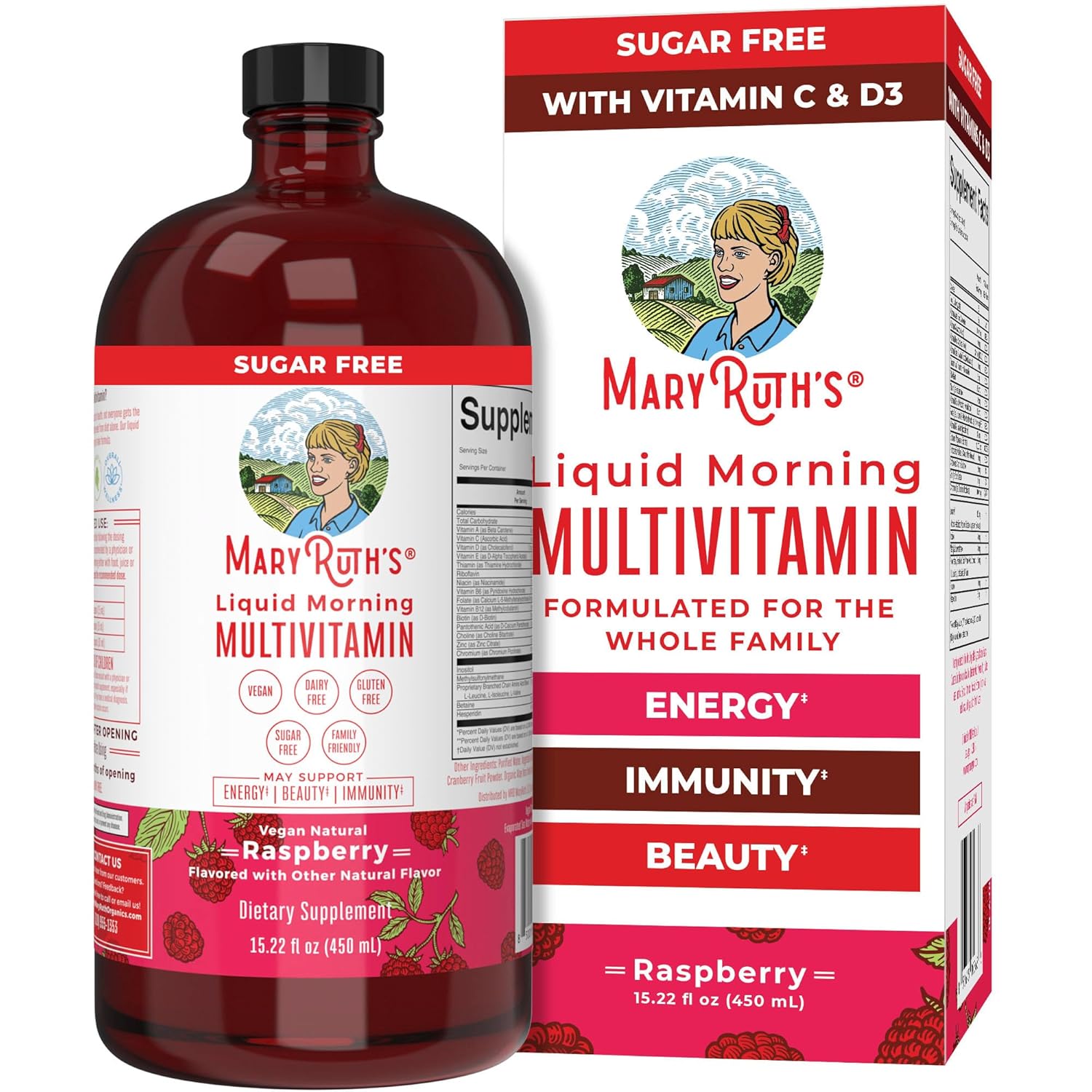 MaryRuth's Liquid Multivitamin for Men, Women & Kids