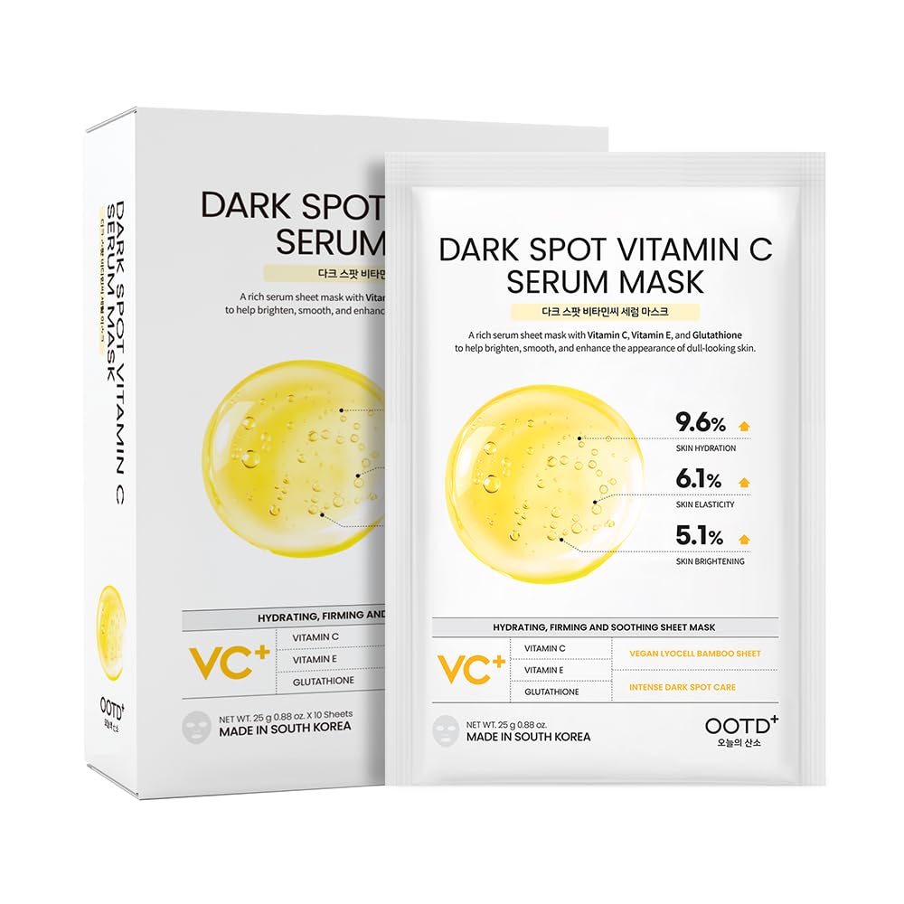 OOTD Dark Spot Vitamin C Serum Sheet Mask